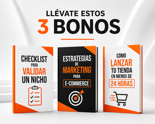 50 nichos para empezar en el e-commerce+ 3 bonus gratis✅